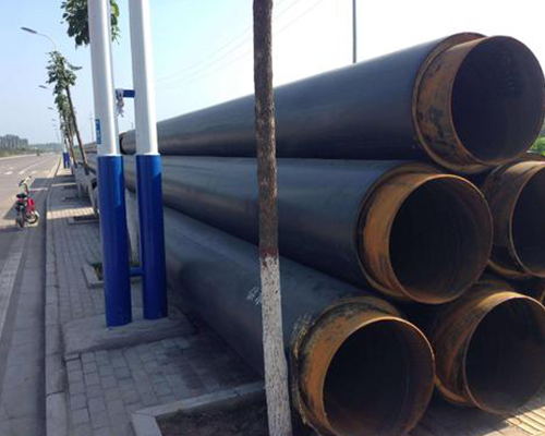 武威市城北集中供热项目热力管网聚氨酯直埋保温管、管件